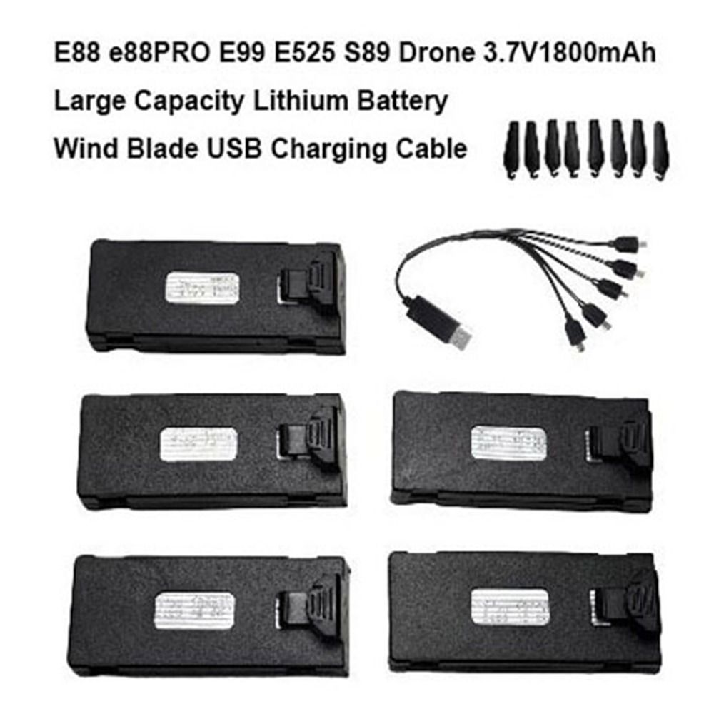 Black Lithium Battery 3.7V1800 - огляд і ціна Eachine Drone E010