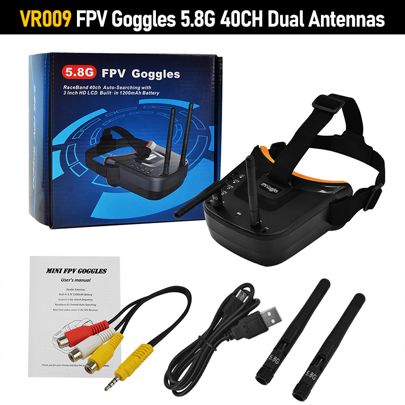 VR009 FPV Goggles 3.0 Inch 480 - огляд і ціна Fpv Drone Goggles